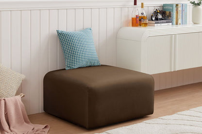 Arc - Velvet Ottoman