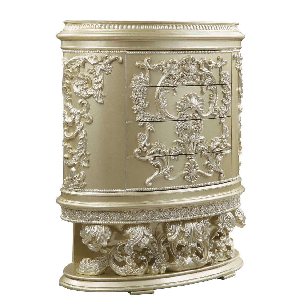 Vatican - Bedroom Set - Champagne Silver