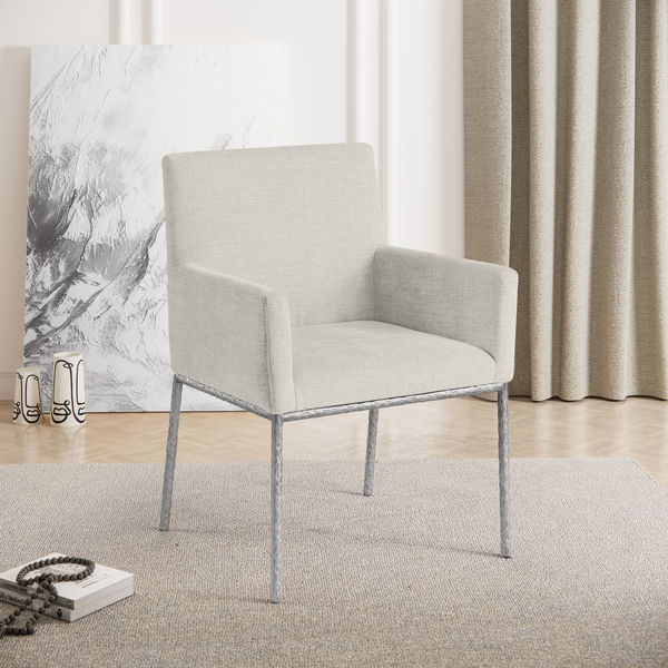 Reeves - Dining Chair With Silver Legs (Set of 2)