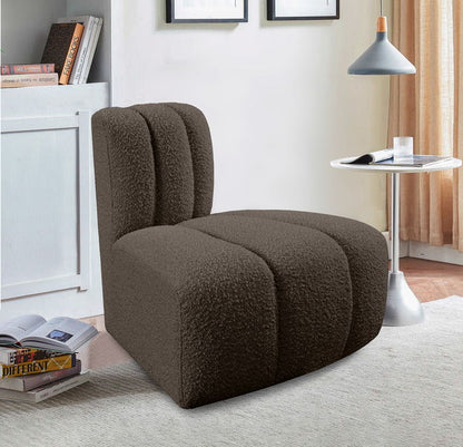 Arc - Boucle Fabric Reverse Corner