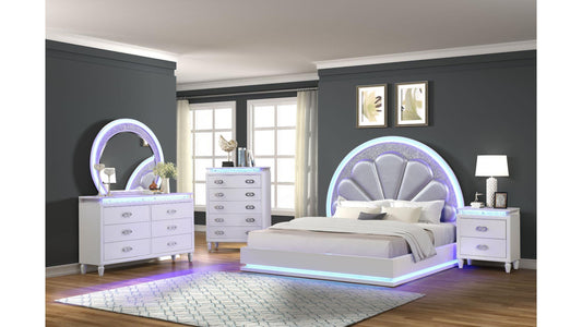Perla - King 5 Piece Bedroom Set