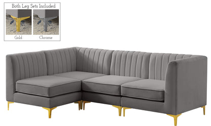 Alina - 4 Piece Modular L-Shaped Sectional