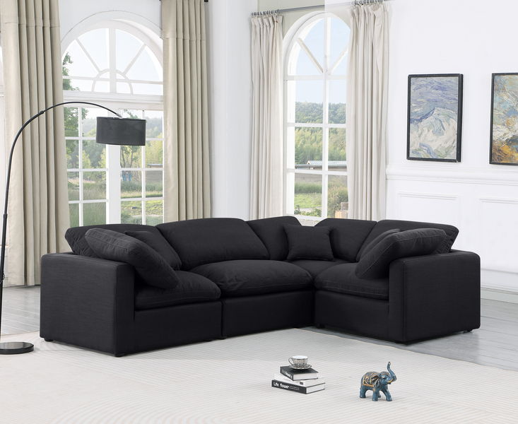 Indulge - Linen 4 Piece Modular Corner Sectional