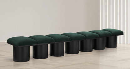 Pavilion - 7 Piece Modular Bench With Black Base