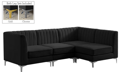 Alina - 4 Piece Modular L-Shaped Sectional