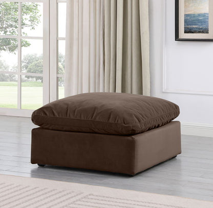 Indulge - Velvet Ottoman