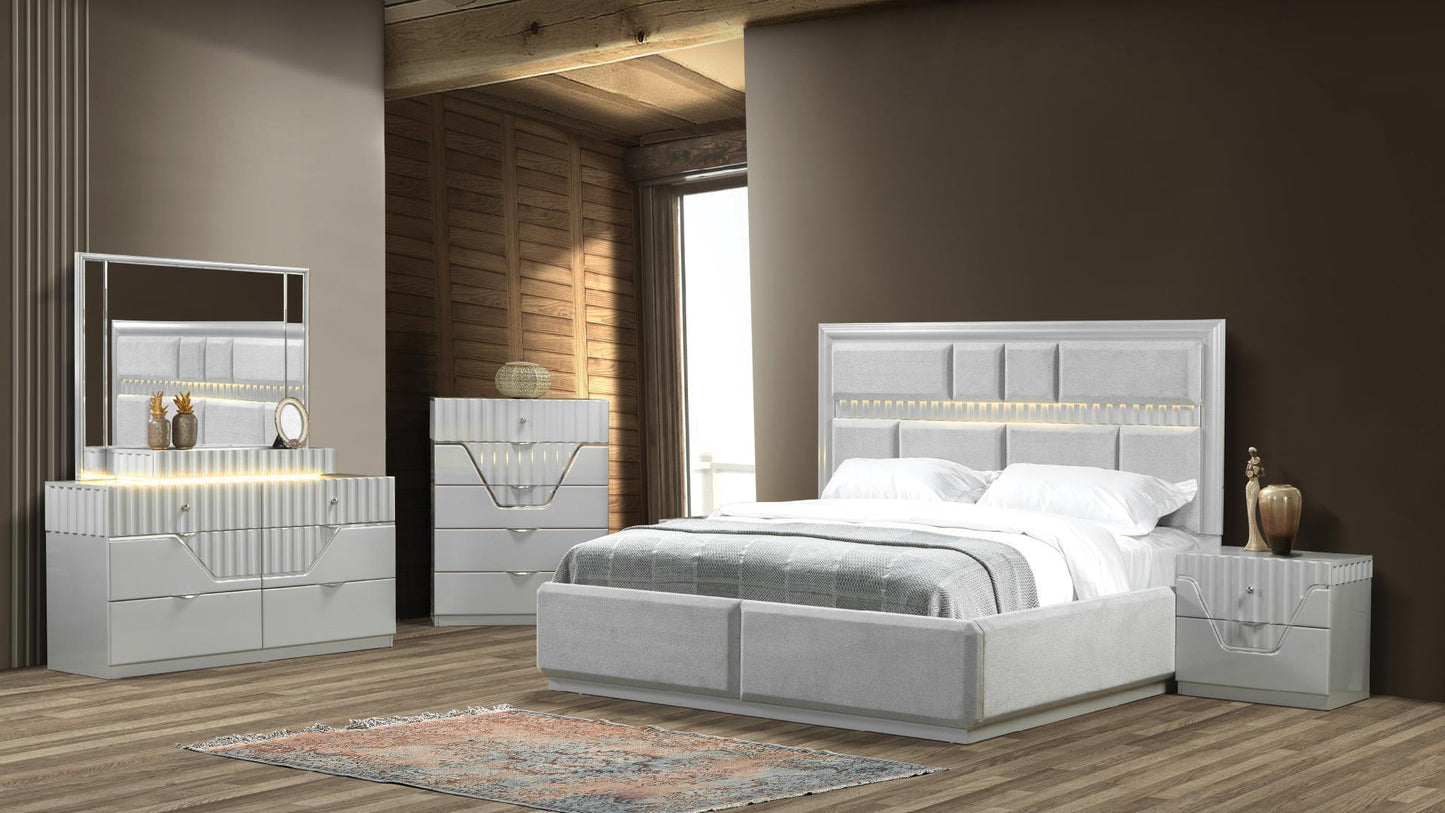 Da Vinci - King 4 Piece Bedroom Set