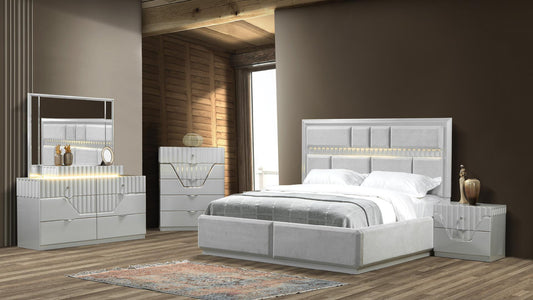 Da Vinci - King 4 Piece Bedroom Set