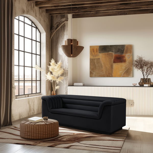 Cascade - Velvet Loveseat