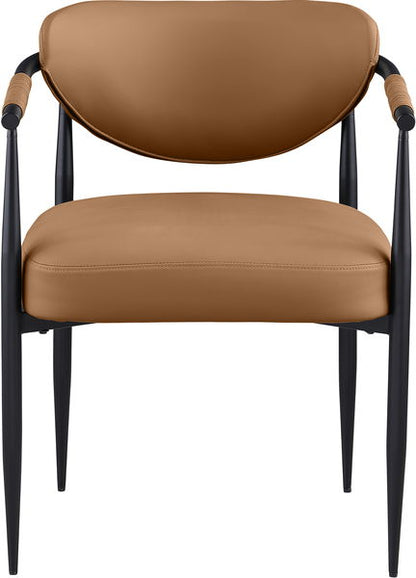Virella - faux Leather Upholstered Dining Chair (Set of 2) - Black Base