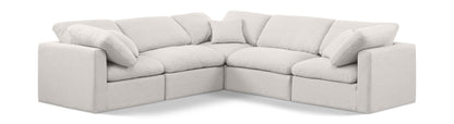 Indulge - Linen 5 Piece Modular Corner Sectional