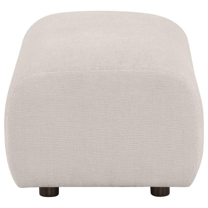 Burnett - Chenille Upholstered Ottoman