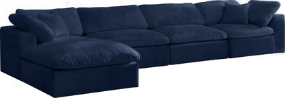 Cozy - 5 Piece Modular Sectional With Chaise