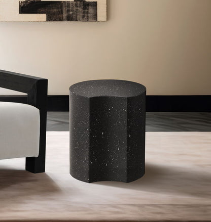 Dimple - End Table - Terazzo Finish