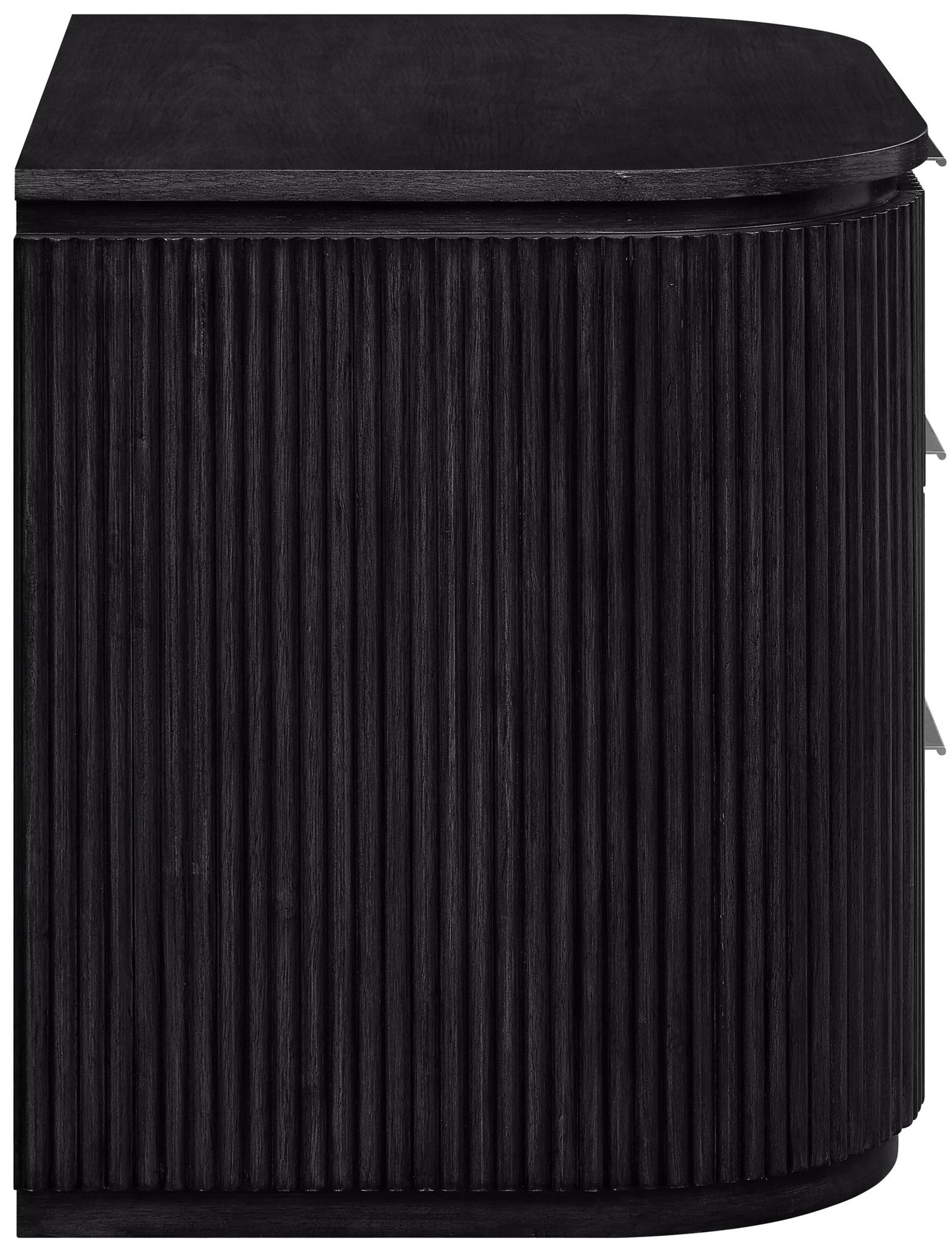 Astrid - Solid Wood And Oak Veneer Nightstand