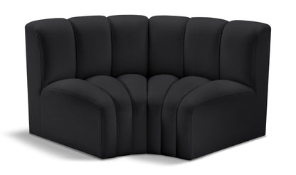 Arc - Faux Leather 2 Piece Modular Sofa