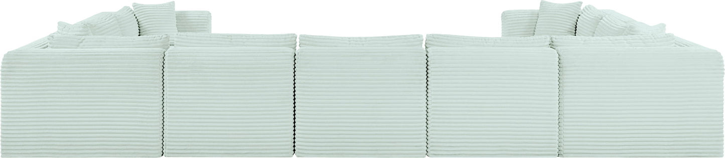 Shaggy - 9 Piece Modular U-Shaped Sectional