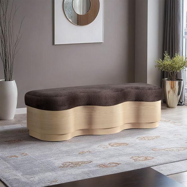 Savoy - Bench With Gold Base