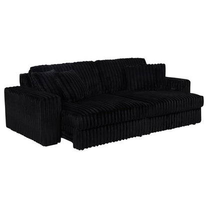 Jacana - Corduroy Upholstered Dual Power Chaise Sofa