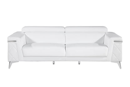 1140 - Top Grain Italian Leather Sofa