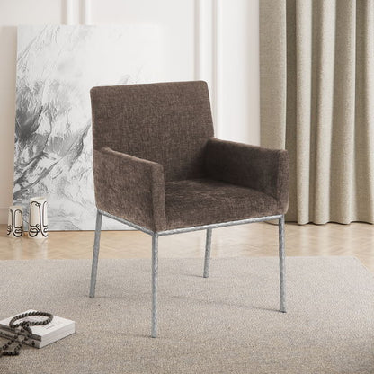 Reeves - Dining Chair With Silver Legs (Set of 2)