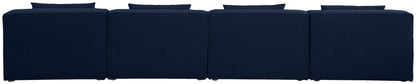Cube - Linen Modular 4 Seat Armless Sofa