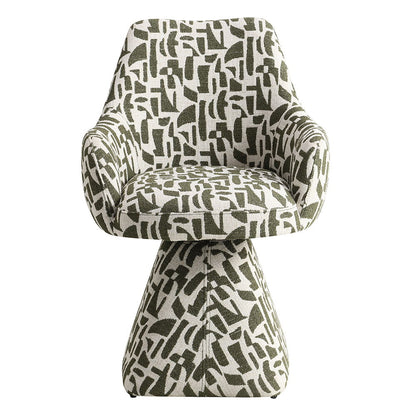 Priel - Accent Chair With Swivel - Green