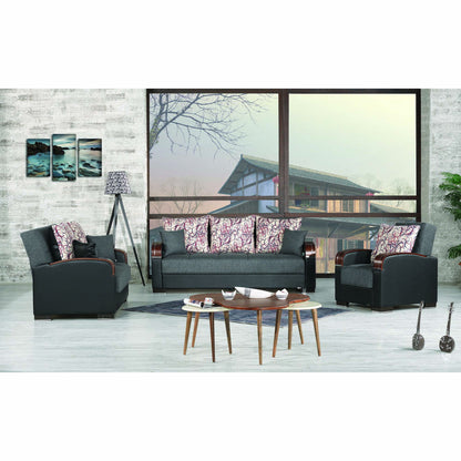 Ottomanson Mobimax - Upholstered Convertible Armchair With Storage