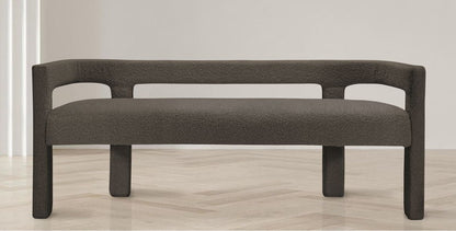 Athena - Boucle Fabric Bench
