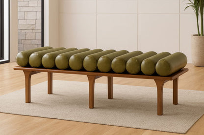Landon - Bench With Brown Base