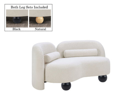 Daphne - Boucle Loveseat