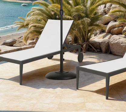 Cozumel - Steel Patio Umbrella Base