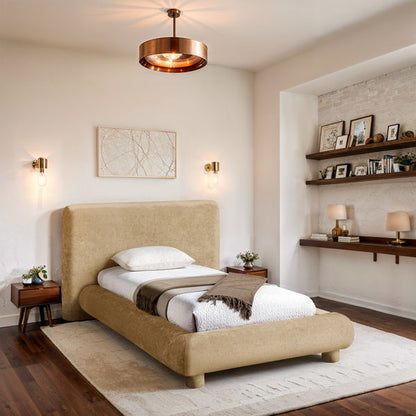 Blair - Chenille Upholstered Bed