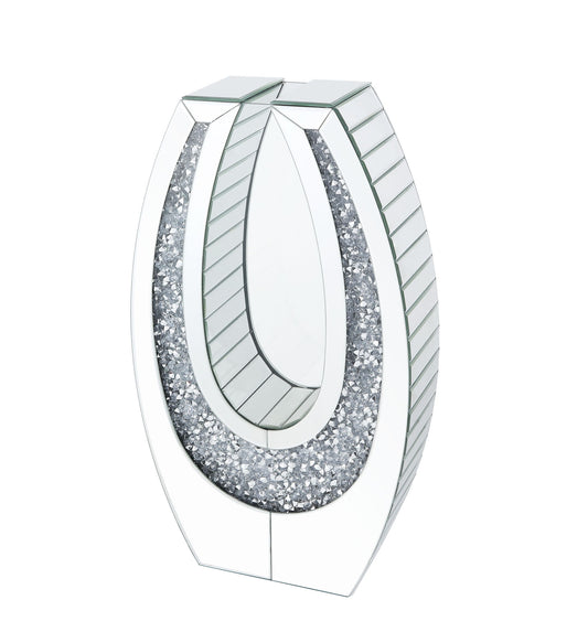 Noralie - Accent Decor - Mirrored & Faux Diamonds