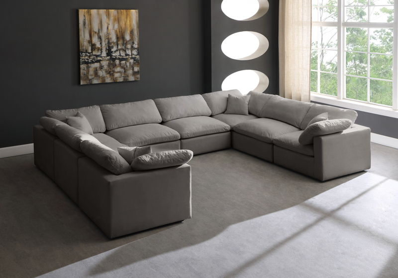 Plush - 8 Piece Modular Sectional