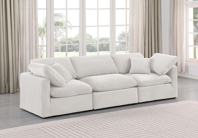 Indulge - Velvet 3 Seat Modular Sofa