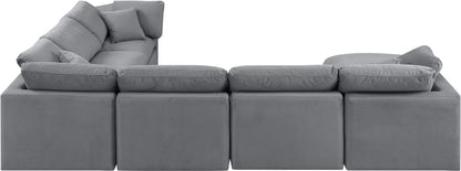 Indulge - Velvet 7 Piece Modular Sectional