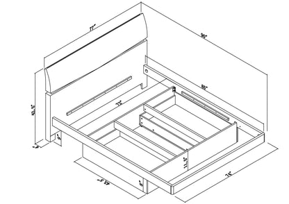 Wynn - Storage Bed