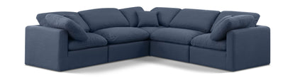 Indulge - Linen 5 Piece Modular Corner Sectional