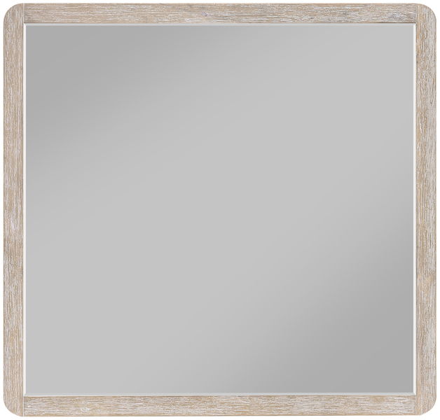 Adagio - Solid Wood And Oak Veneer Mirror - Natural
