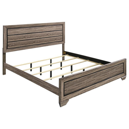 Kauffman - Wood Panel Bed