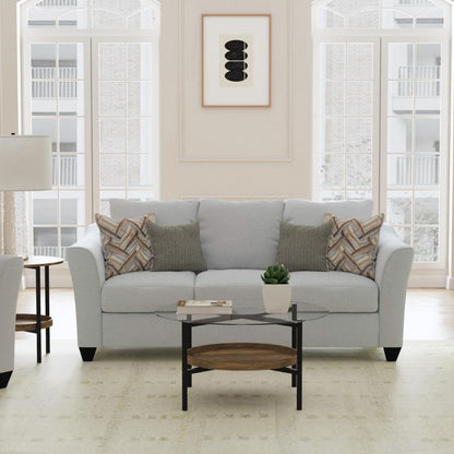 Salizar - Upholstered Flared Arm Sofa