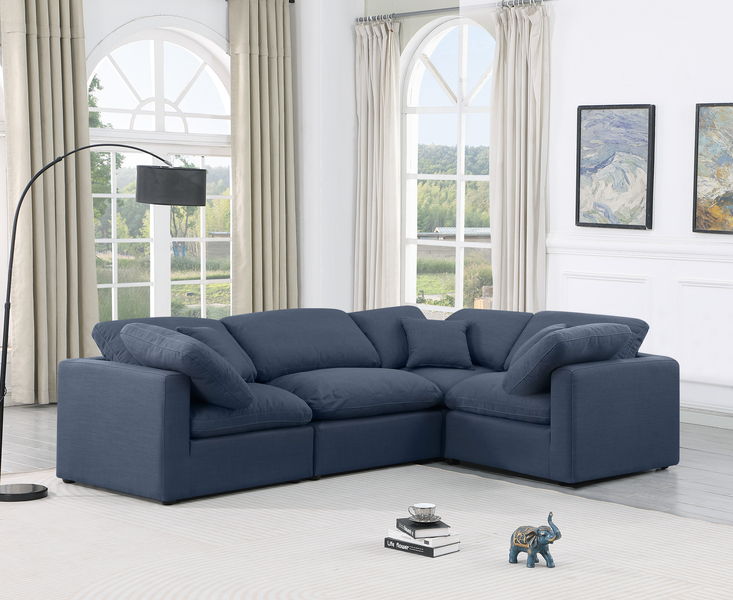 Indulge - Linen 4 Piece Modular Corner Sectional
