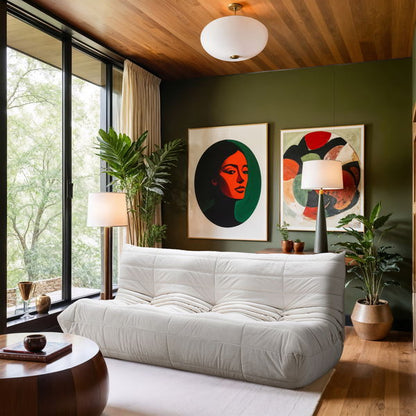 Relax - Velvet 77.75" Upholstered Sofa