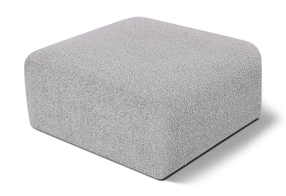 Arc - Boucle Fabric Ottoman