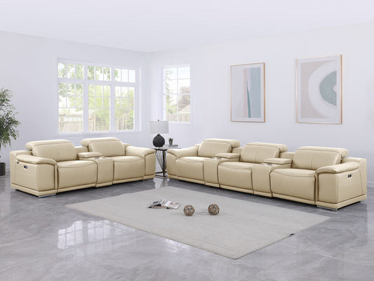 9762 - 8-Piece Modular Power Reclining Sofa And Console Loveseat Set With