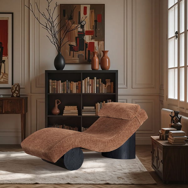 Marcella - Chaise Lounge - Black Base