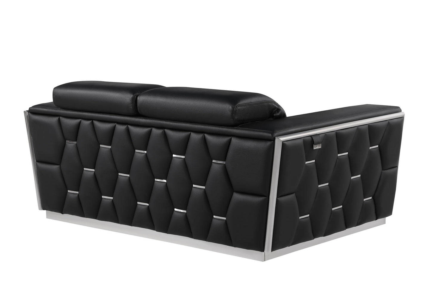 1111 - Leather Loveseat