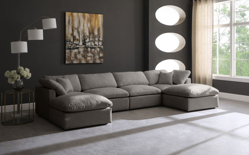 Plush - 6 Piece Modular Sectional