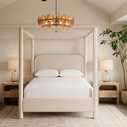 Salina - Velvet Upholstered Bed